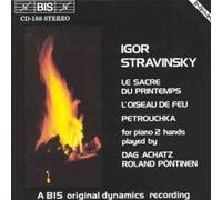 Sacre Du Printemps, Oiseau Du Feu, Petrouchka Pour 4 Mains Achatz & Pöntinen, Piano