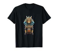 Sacré Shaman Loup Esprit Amérindien indien tribal T-Shirt