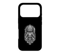 Sacred Agni Fire God Vedic Hindou Mythologie Coque pour iPhone 17 Pro