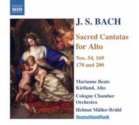 Sacred Cantatas for Alto (Muller-bruhl, Cologne Co) by Various Artists [CD] NEUF