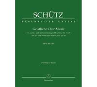 Sacred Choral Music Swv 381-397 /