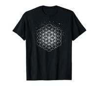 Sacred Geometry Graines de vie Yoga Fleur Mandala Méditation T-Shirt