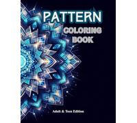 Sacred Geometry Pattern Coloring Book: Relaxing Geometric Designs | Large 8.5×11 Coloring Pages | Black & White Artwork for Stress Relief, Focus & Creativity | Matte Finish