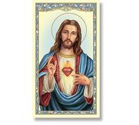 Sacred Heart Lot de 10 cartes sacrées de consécration