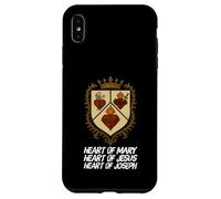Sacred Immaculate and Most Chaste Heart Jésus Mary Joseph Coque pour iPhone XS Max