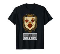 Sacred Immaculate and Most Chaste Heart Jésus Mary Joseph T-Shirt