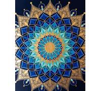 Sacred Mandala Coloring Book for Adults: Intricate Geometric Patterns for Stress Relief, Mindfulness & Relaxation