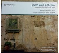 Concerto Romano – Sacred Music for the Poor – CD – Integral
