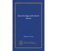 Sacred songs and nature pieces