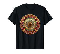 Sacred Symmetry Mandala Circulaire pour la méditation T-Shirt