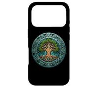 Sacred Tree of Life Yggdrasil Nordic Viking Celtic Coque pour iPhone 17 Pro