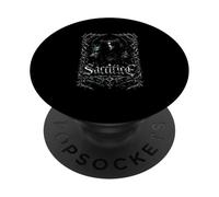 Sacrifice Dark Heavymetal Gothique Martyr rituel PopSockets PopGrip Adhésif