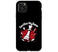 Sacrifice The Queen Funny Chess Player Strategy Coque pour iPhone 11 Pro Max