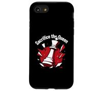Sacrifice The Queen Funny Chess Player Strategy Coque pour iPhone SE (2020) / 7/8