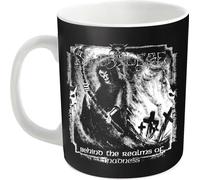Sacrilege - Tasse à café "Behind The Realms Of Madness" PH2624 (Taille unique) (Noir/Blanc)