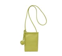 Sacs à bandoulière d'été, mini sac à bandoulière en forme de seau pour téléphone portable, mini sac à bandoulière en cuir simple tendance, Vert, Medium