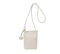 Sacs à bandoulière d'été, mini sac à bandoulière en forme de seau pour téléphone portable, mini sac à bandoulière en cuir simple tendance, blanc, Medium