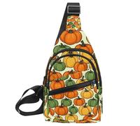 Sacs à bandoulière Helloween Pumkins_136 - Sac à bandoulière décontracté avec bandoulière convertible, Multicolore 15., 11.8x7x1.5in/30x18x4cm