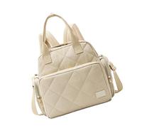 Sacs à bandoulière multi-compartiments Sac à dos léger Sac à dos maman Sac à main grande capacité résistant aux éclaboussures pour femme Tissu Oxford Maman, kaki