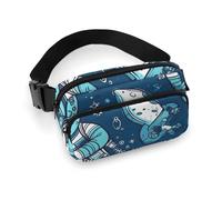 Sacs à bandoulière pour femme - Imprimé Soar Into Space - Avec sangle réglable - 20 x 13 cm, Style :, 20x13cm, Sacs banane