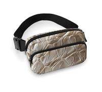 Sacs à bandoulière pour femme, motif peau de serpent imprimé avec sangle réglable, style 20 x 13 cm, sac banane, Style :, 20x13cm, Sacs banane