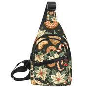 Sacs à bandoulière pour femme - Sac à bandoulière pour femme - Sac à bandoulière Happy Helloween Party 2 Sling - Sac à dos de voyage, Multicolore 10., 11.8x7x1.5in/30x18x4cm
