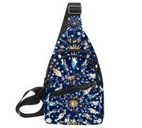 Sacs à bandoulière pour femme - Sac à bandoulière pour femme - Sac à bandoulière Happy Helloween Party 2 Sling - Sac à dos de voyage, Multicolore 20., 11.8x7x1.5in/30x18x4cm