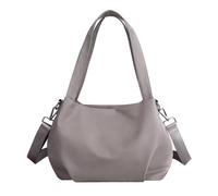 Sacs à bandoulière pour femme - Sac banane léger et polyvalent avec double fermeture éclair - Pour la Saint-Valentin, un anniversaire, gris, Siehe Beschreibung, Voir