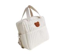 Sacs à bandoulière Sac à langer Motif brodé Sac Maman Grande Capacité Sac de Rangement Cosmétique Sac à Main Femme Sac à Bandoulière Sac Escapade