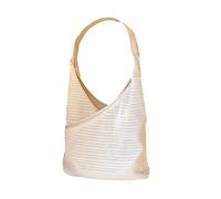 Sacs À Bandoulière Tendance Fourre-tout De Couleur Unie À Main En Maille Blanc De Coréen Nouvelle Collection 2023