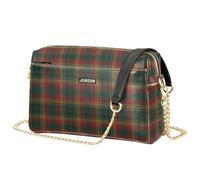 Sacs à bandoulière vichy à carreaux pour femme en cuir végétalien, sac à main décontracté pour femme, sac à main imperméable pour femme, rouge marron