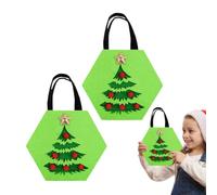 Sacs À Biscuits De Noël 2 Pièces De Sacs À Cadeaux Pour Les Fêtes