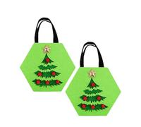 Sacs À Biscuits De Noël 2 Pièces De Sacs À Cadeaux Pour Les Fêtes