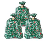 Sacs À Biscuits De Noël | 3 Pièces Pochette et Sachet Petit Format - Sacs Cadeaux Festifs,Pour Stockage De Bonbons, Chocolats, Pâtisseries Et Petits
