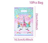 Sacs À Bonbons À Main Pour Décoration De Ixd'anniversaire Pour Fille,Emballage Cadeau Pour Enfant,Premier Anniversaire,Baby Shower,10 Pièces - Type 10pcs-25cmx16.5cm
