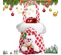 Sacs À Bonbons De Noël | Décorations Pour Maison Réutilisables Santa Avec Poignée - Décorations De Fête De Noël - Pour Halloween Veille De Thanksgiving Réveillon De La Saint-Sylvestre Fêtes Maison