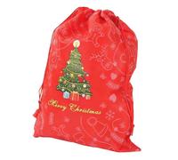 Sacs à bonbons de Noël | Sac non tissé avec cordon de serrage, sacs à dragées de fête de Noël | pour les vacances, les fêtes d'hiver, les bonbons, les biscuits, les petits jouets
