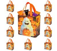 Sacs À Bonbons Halloween 10 sacs mignons réutilisables à motif de chat pour