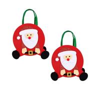 Sacs À Bonbons Pour Les Fêtes De Noël 2 Pièces Pochettes de Cadeaux