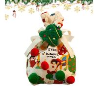 Sacs à bonbons pour Noël - Sacs réutilisables, sacs de rangement, cadeaux pour fêtes - pour bonbons pour Noël, pour petites noisettes, gommes, jouets sucettes