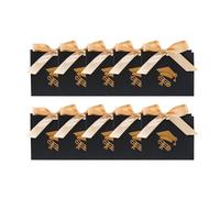 Sacs à Cadeaux pour la Remise des Diplômes,10X Pochettes à Bonbons Pour Fête de Graduation | Étudiants Célébration Cadeaux pour Souvenirs, Jouets, Friandises et Cartes Postales