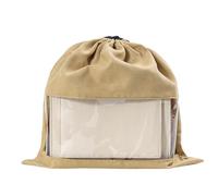Sacs à chaussures avec cordon de serrage - Pochette en tissu de 35,6 x 45 | 7 cm, rangement de respirant, housse anti-poussière douce, sac de protection léger avec fermeture durable | Emballage
