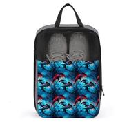 Sacs à chaussures de golf pour voyage pour homme et femme - Motif requin marteau - Sacs à chaussures de voyage pour l'emballage dans une valise, bowling, pointe de football, sac de sport pour salle de