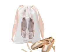 Sacs à Chaussures de Rangement - Pochette De Rangement pour Chaussures De Danse À Cordon | Pochettes Légères Anti-Poussière pour Accessoires de Ballet Voyage Gym Coulisses