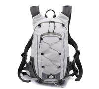 Sacs à chaussures de ski Sac à dos de randonnée 20L pour hommes et femmes, idéal pour la course à pied et le cyclisme. Gilet de sport léger pour hommes. Sac à dos pour chaussures de ski(Gray white)