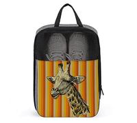 Sacs à Chaussures Mignons en Forme de Girafe pour Pochette à Chaussures de Voyage, Grand Sac de Rangement étanche pour Chaussures pour Hommes et Femmes, Organisateur de Chaussures de Valise de Voyage