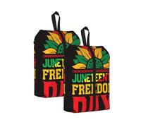 Sacs à Chaussures pour Le Juneteenth, Parfaits pour ger, sur Le thème du Mois de l'histoire des Noirs, avec Motif Tournesol et poignée. Pochettes à Chaussures avec poignée.