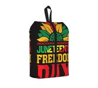 Sacs à Chaussures pour Le Juneteenth, Parfaits pour ger, sur Le thème du Mois de l'histoire des Noirs, avec Motif Tournesol et poignée. Pochettes à Chaussures avec poignée.
