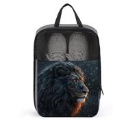 Sacs à chaussures pour voyage, belles images de lion, étui à chaussures pour voyage, sac à chaussures de voyage, sac de voyage imperméable et portable, sac de voyage pour femme et homme, belles images