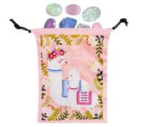Sacs à cordon en velours | Sacs en velours de dessin animé à lacets pour la fête des mères - Charmants sacs cadeaux faciles à transporter pour la fête des mères, fête de mariage